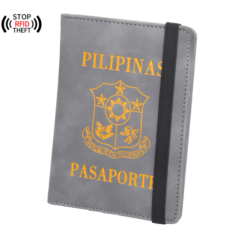 Philippines Passport Cover Rfi - Passport Wallet Rfid ulasan dan harga