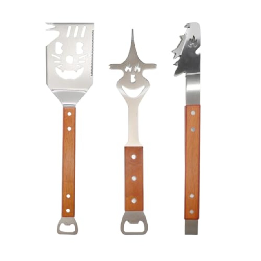 7 in 1 Stainless Steel BBQ Acc - Men Accessories Gift Set ulasan dan harga