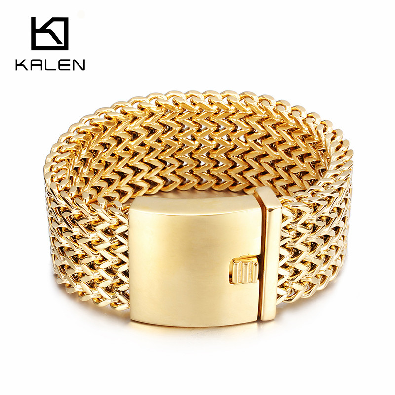 KALEN New Stainless Steel Link - Men Accessories In Dubai ulasan dan harga