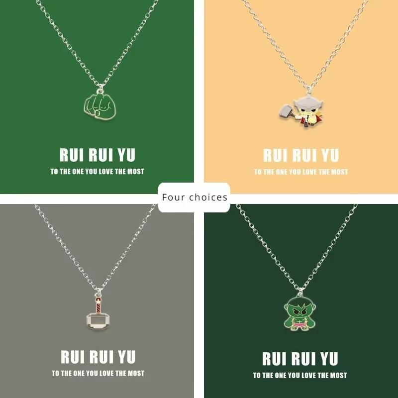 Marvel The Avengers Necklace A - Men Accessories Gift Set ulasan dan harga