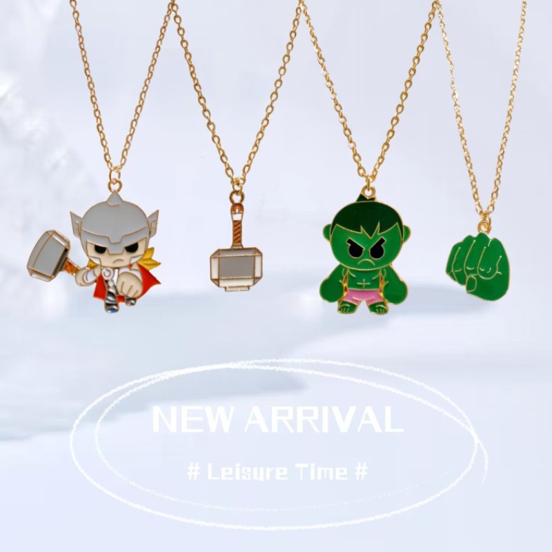 Marvel The Avengers Necklace A - Men Accessories Gift Set ulasan dan harga