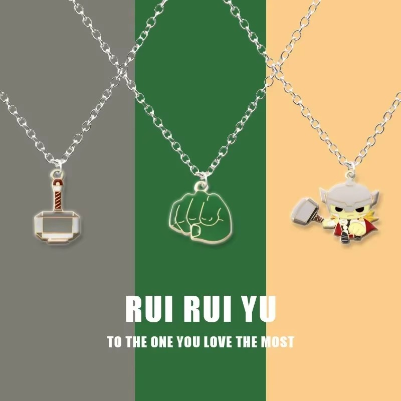 Marvel The Avengers Necklace A - Men Accessories Gift Set ulasan dan harga