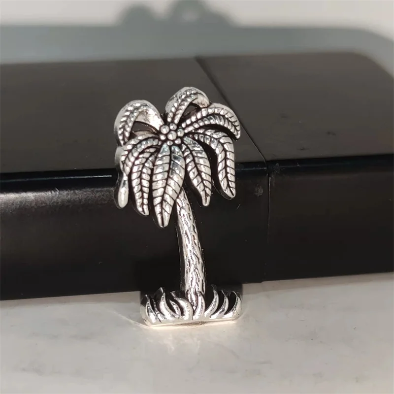 Creative Silver Coconut Tree D - Men Accessories Silver ulasan dan harga