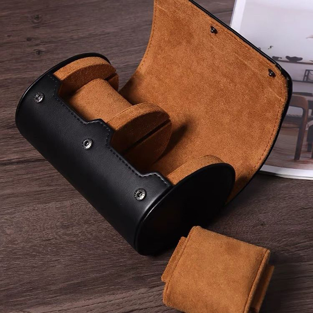 Watch Roll Travel Case Watch B - Men Accessories Organiser ulasan dan harga