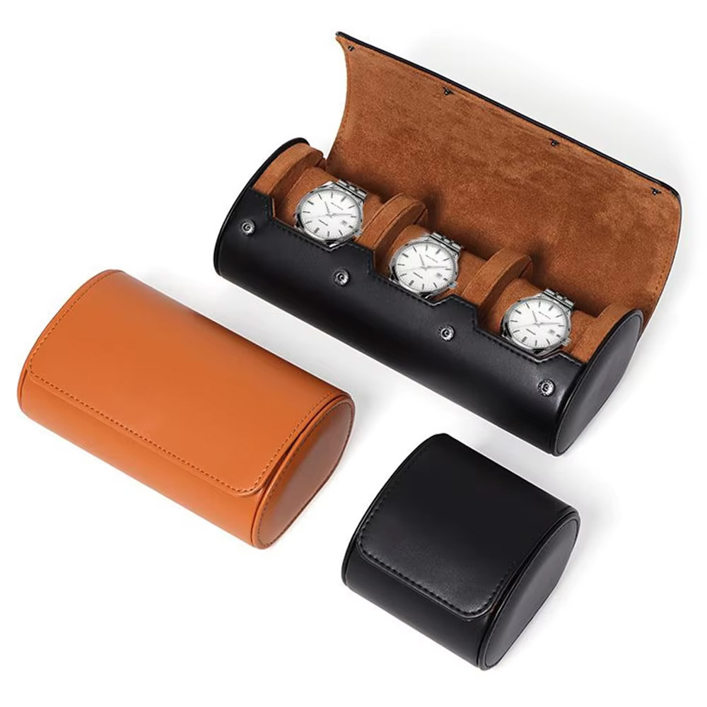 Watch Roll Travel Case Watch B - Men Accessories Organiser ulasan dan harga