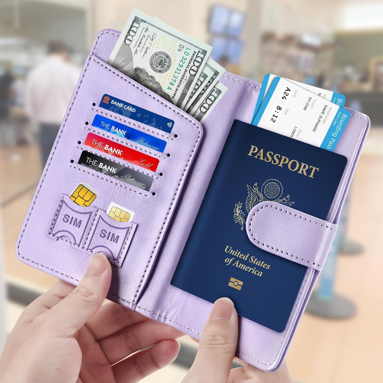 Passport Holder for Travel Cru - Passport Wallet Rfid ulasan dan harga