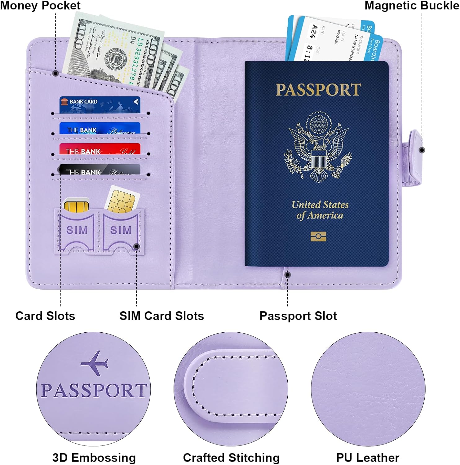 Passport Holder for Travel Cru - Passport Wallet Rfid ulasan dan harga