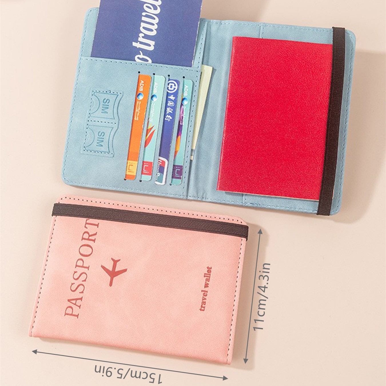 Passport Holder Travel Wallet  - Passport Wallet Rfid ulasan dan harga