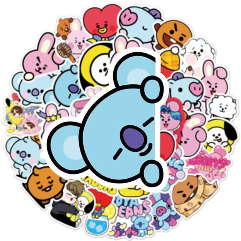 BT21 koya RJ Shooky Man Chimmy - Men Accessories Gift Set ulasan dan harga