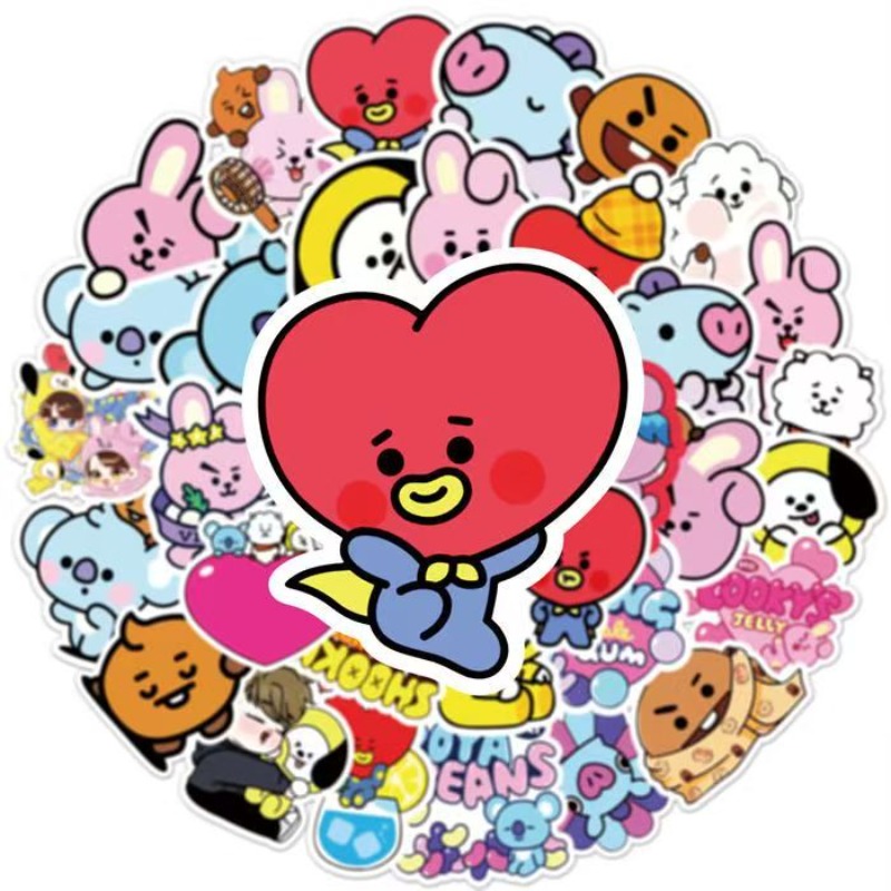 BT21 koya RJ Shooky Man Chimmy - Men Accessories Gift Set ulasan dan harga