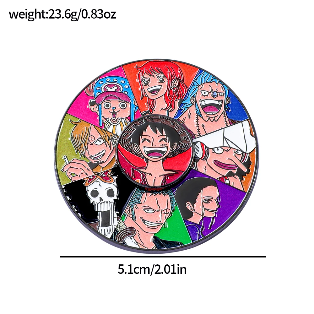 3 Pcs Anime One Piece Brooch L - Lapel Pin Enamel ulasan dan harga