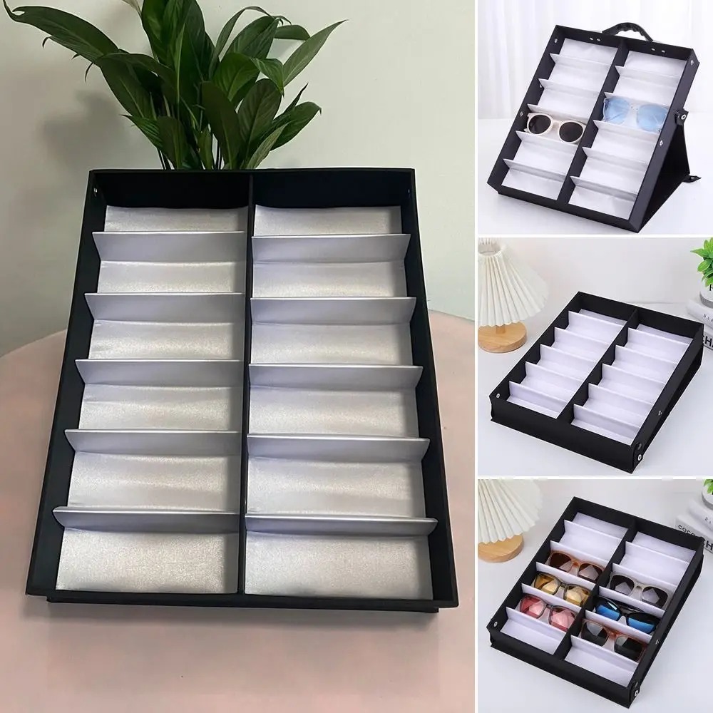 12/18 Slots /Grid Glasses Stor - Men'S Accessories Tray ulasan dan harga